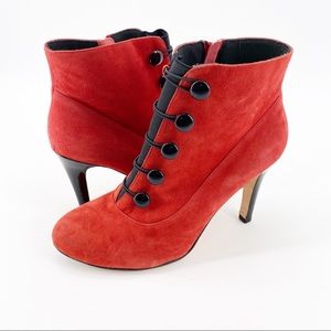 Ros Hommerson Womens Sz 13WW Ankle Heeled Booties